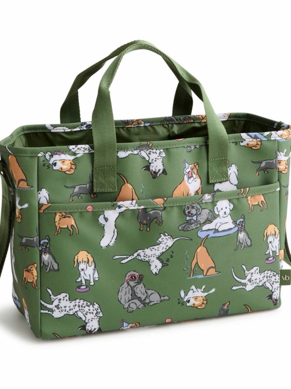 Vera Bradley everything organizer with Playful Dog Print (dog park)